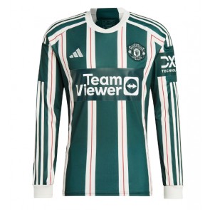 Maillot de foot Manchester United Extérieur 2023-24 Manche Longue